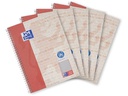 Oxford Notizbuch kariert, A5+, Rot