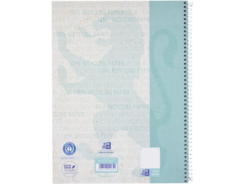 Oxford Notizbuch punktkariert, A4+, Blau