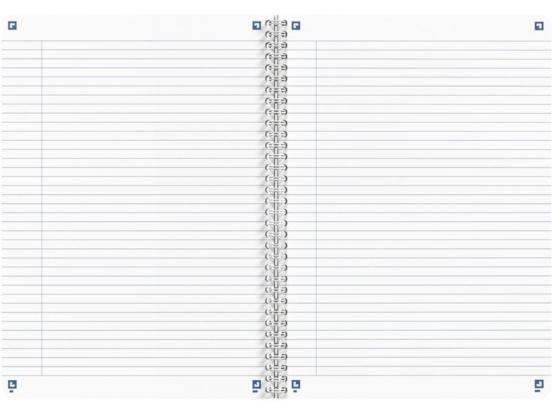 Oxford Notizheft A4, liniert, assortiert