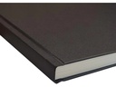 Oxford Schreibblock Skizzenbuch A6, Schwarz