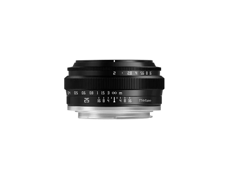 TTArtisan Festbrennweite APS-C 25mm F/2 – MFT