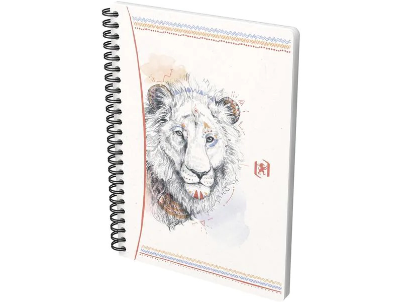 Oxford Schulheft A5, liniert, Boho Spirit assortiert