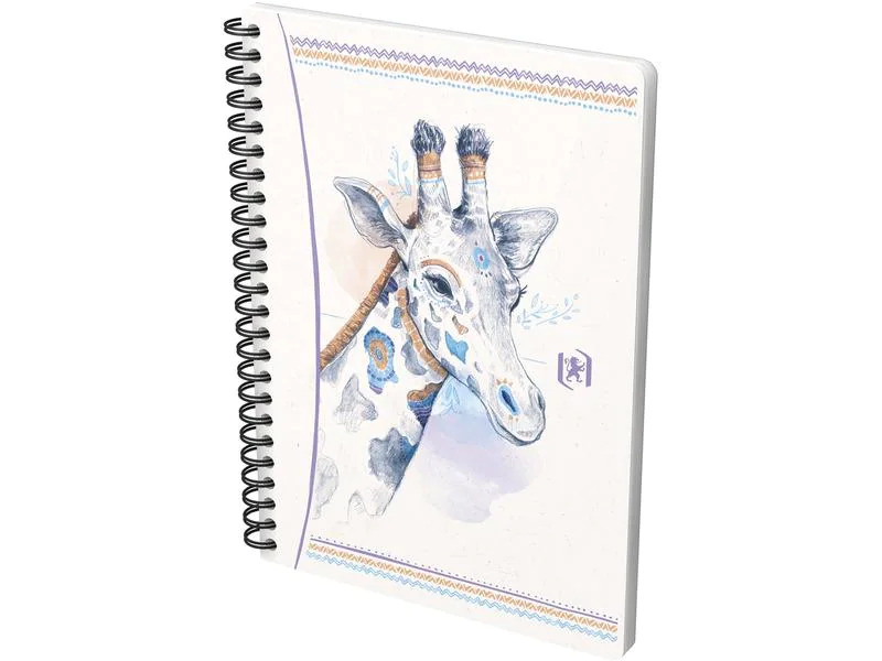 Oxford Schulheft A5, liniert, Boho Spirit assortiert