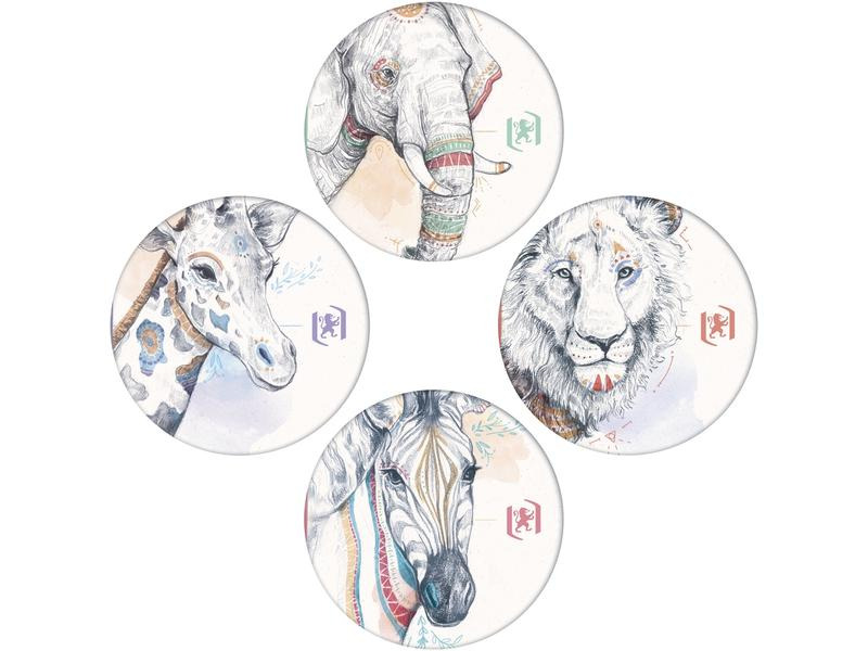 Oxford Schulheft A5, liniert, Boho Spirit assortiert