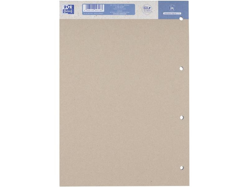 Oxford Schulheft A4, liniert, Blau