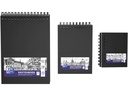 Oxford Schreibblock Skizzenbuch A4, Schwarz