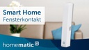 Homematic IP Smart Home Funk-Fenster- und Türkontakt optisch