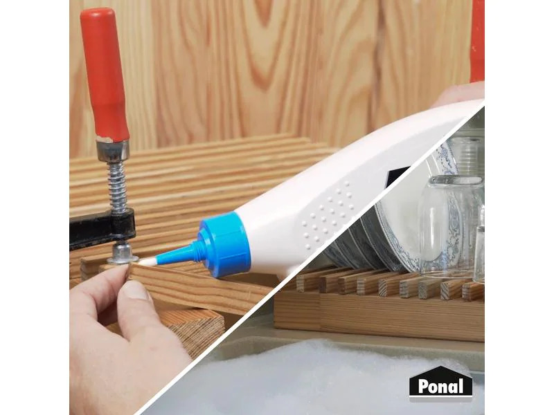 Ponal Holzleim Super 3 Wasserfest 120 g, Weiss