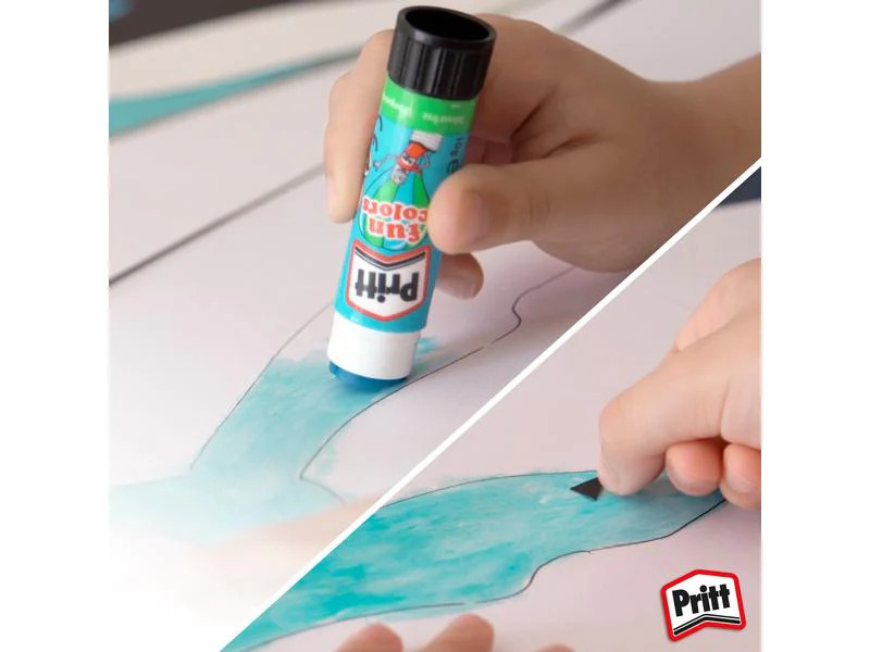 Pritt Klebestift-Set Fun Colors 10 g, 4 Stück