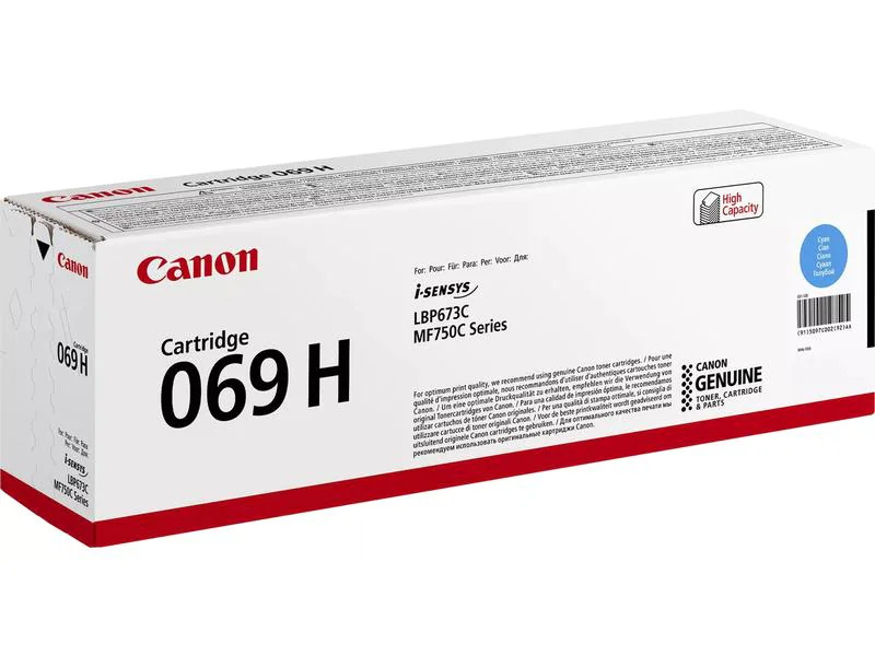 Canon Toner 069H / 5097C002 Cyan