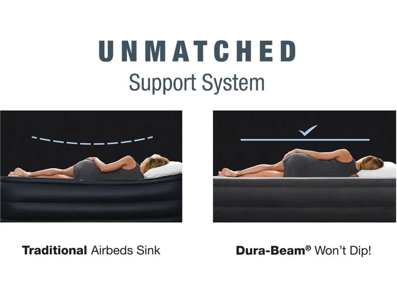 Intex Luftbett Dura Beam Deluxe Supreme Queen 152 x 203 x 51 cm