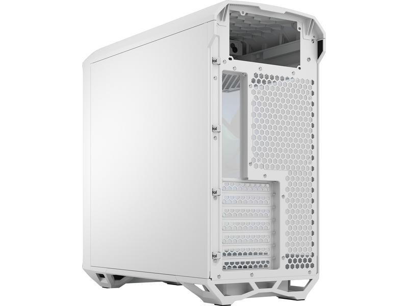Fractal Design PC-Gehäuse Torrent Compact RGB TG Light Tint Weiss