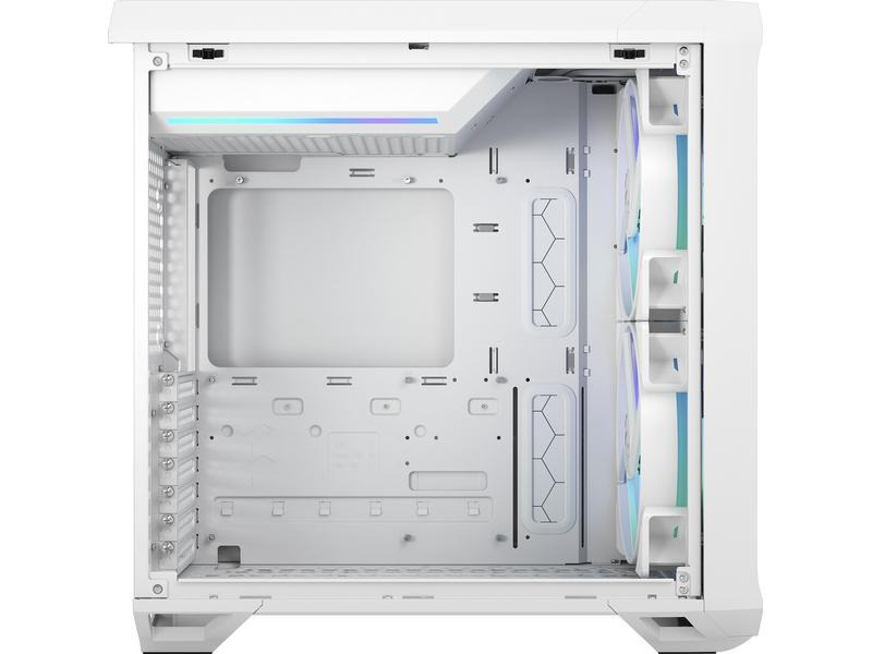 Fractal Design PC-Gehäuse Torrent Compact RGB TG Light Tint Weiss