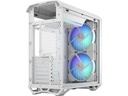 Fractal Design PC-Gehäuse Torrent Compact RGB TG Light Tint Weiss
