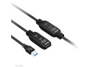 Club 3D USB 3.2 Gen.1-Verlängerungskabel USB-A – USB-A 15 m Schwarz