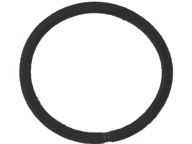 Creativ Company Haargummi 4,5 cm,  10 Stück, Schwarz