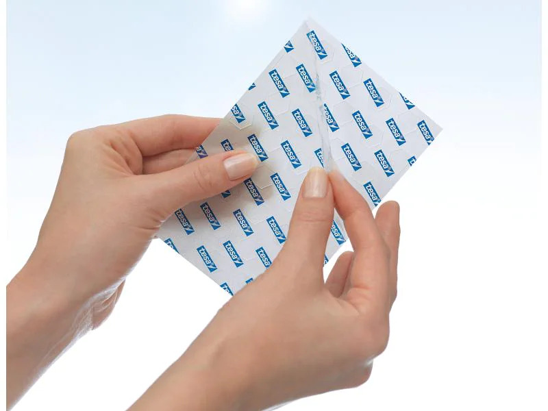 tesa Klebepad TACK 72 Stück, Transparent