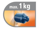 tesa Selbstklebestrip Powerstrips 8 Stück, Transparent, 1 kg