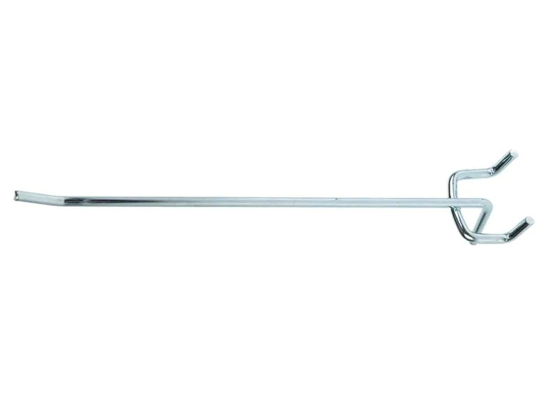 EP Einfachhaken für Lochwände, verzinkt, 25 mm/10 cm, 10 Stück