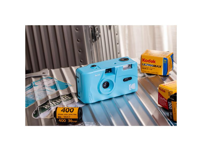 Kodak Analogkamera M35 – Blau
