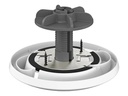 Logitech Halterung für Rally Mic Pod Weiss