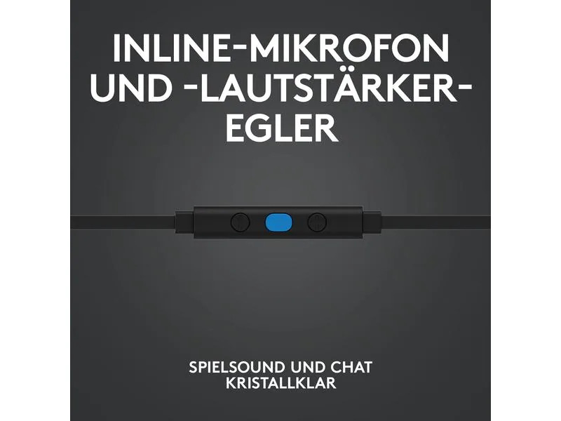 Logitech Headset G333 Gaming Schwarz