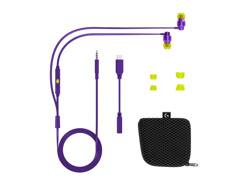 Logitech Headset G333 Gaming Violett