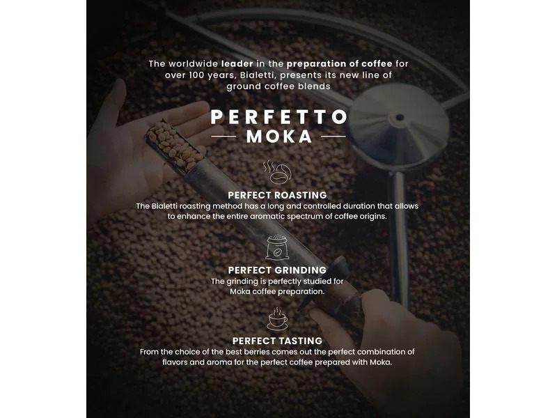 Bialetti Kaffeepulver Perfetto Moka Classico 250 g