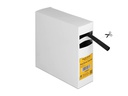 Delock Schrumpfschlauch Box mit Innenkleber, 5 m x 9.5 mm