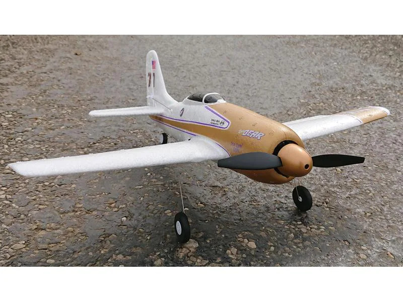 Amewi Warbird AMXflight F8F Rare Baer, Gyro, 4-Kanal, 383 mm, RTF