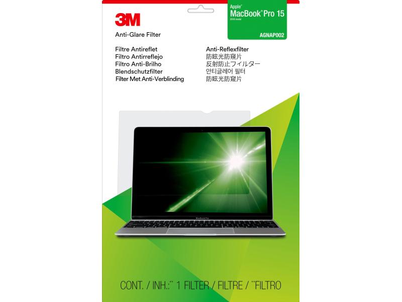3M Bildschirmfolie MacBook Pro Blendschutz 15  / 16:10