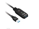 Club 3D USB 3.2 Gen.1-Verlängerungskabel USB-A – USB-A 5 m Schwarz