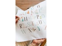DMC Stickset Gift of Stitch Tieralphabet, 25.7 x 35.5 cm