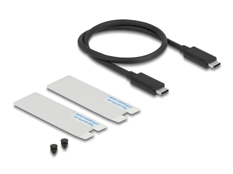 Delock Externes Gehäuse M.2 NVMe USB4 40 Gbps