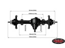 RC4WD Achsen-Set Yota II 1:18 Gelände 2 D90
