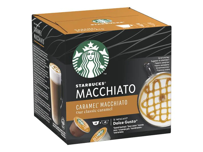 Starbucks Kaffeekapseln Caramel Macchiato 6 Portionen