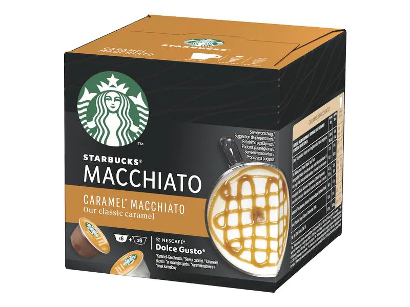 Starbucks Kaffeekapseln Caramel Macchiato 6 Portionen