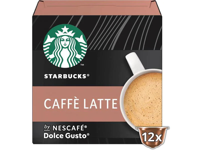 Starbucks Kaffeekapseln Caffè Latte 12 Stück