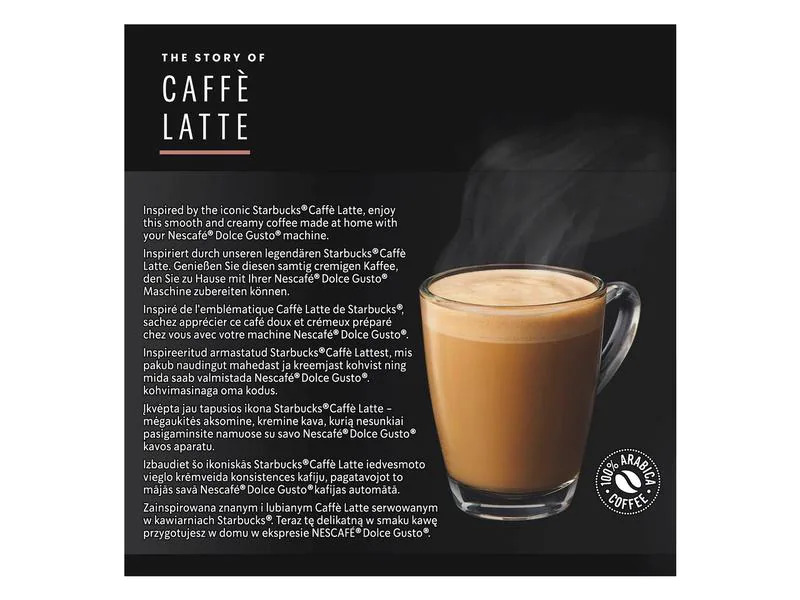 Starbucks Kaffeekapseln Caffè Latte 12 Stück