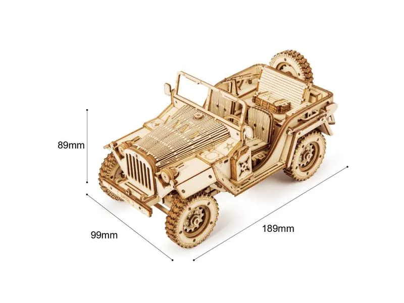 OEM Bausatz Army Jeep Lasercut