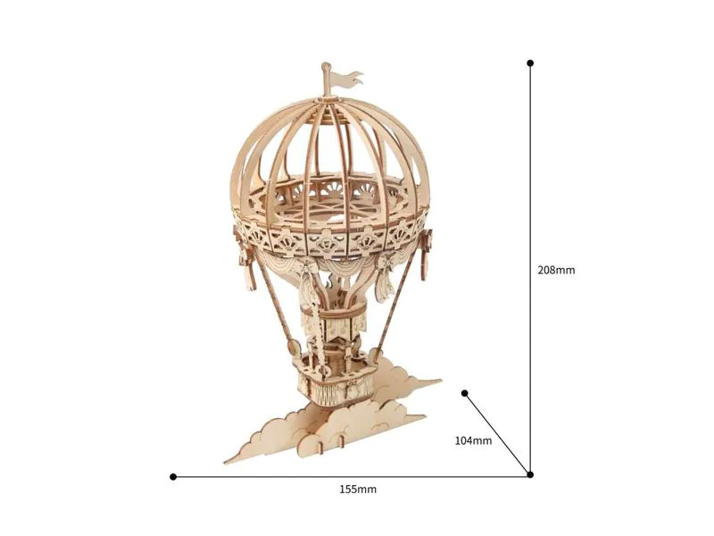 OEM Bausatz Heissluftballon Lasercut