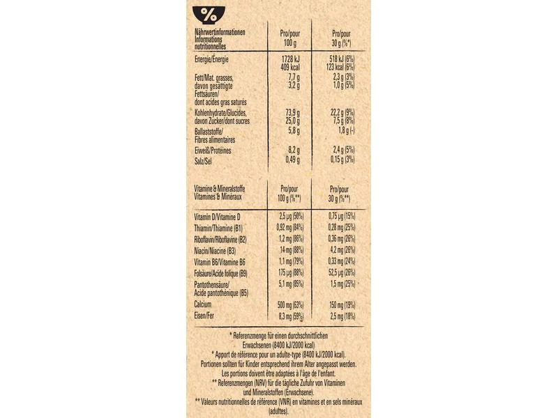 Nestlé Cerealien Lion Cerealien Karamell und Schoko 480 g