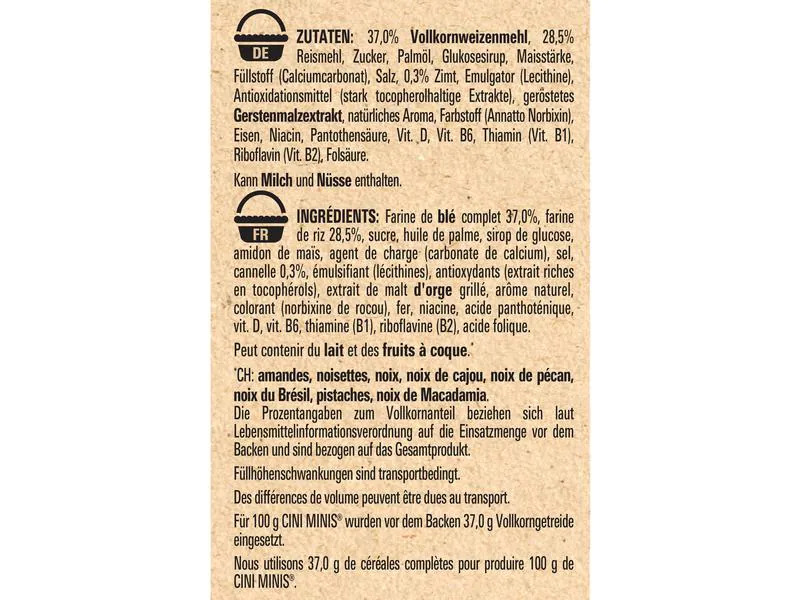 Nestlé Cerealien Cerealien Cini Minis 375 g