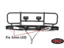 RC4WD Front Stosstange mit Nebelscheinwerfer zu SCX24 67 Chevy C10