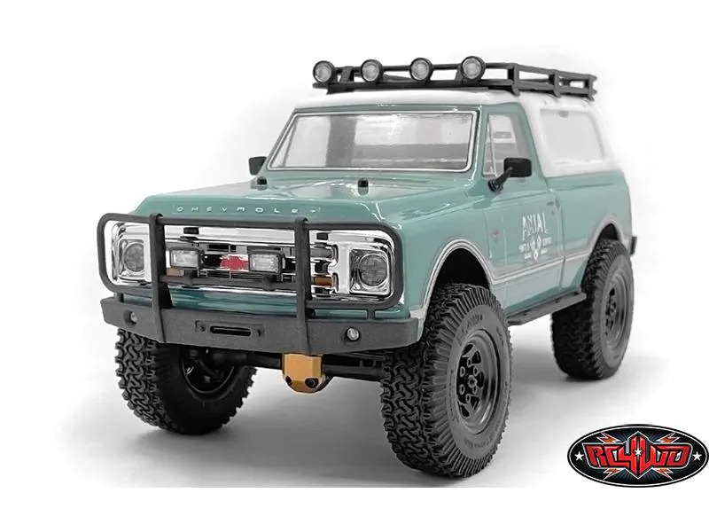 RC4WD Front Stosstange mit Nebelscheinwerfer zu SCX24 67 Chevy C10