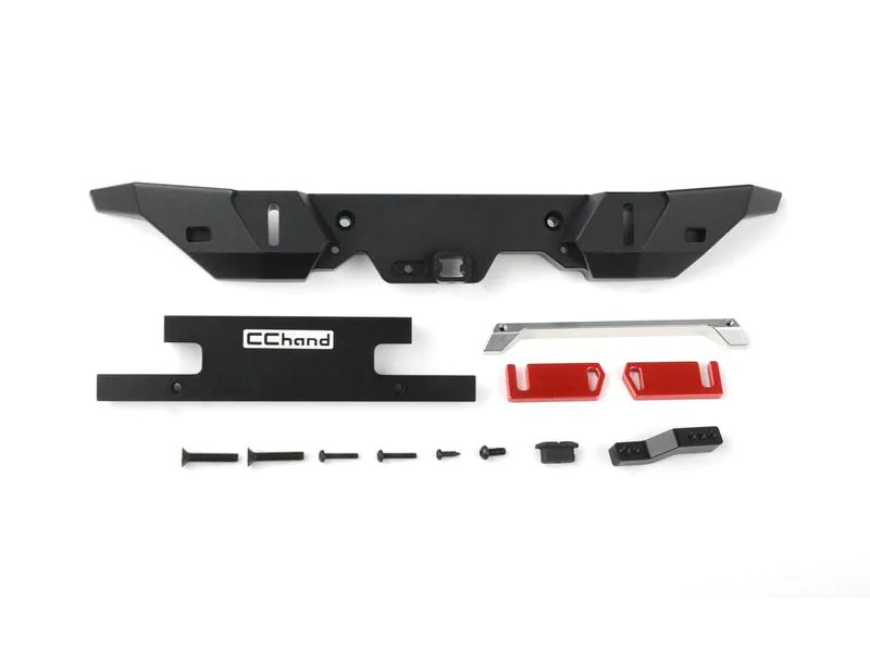 RC4WD Heck Stossstange mit AHK, Metall, TRX-4 Bronco 21