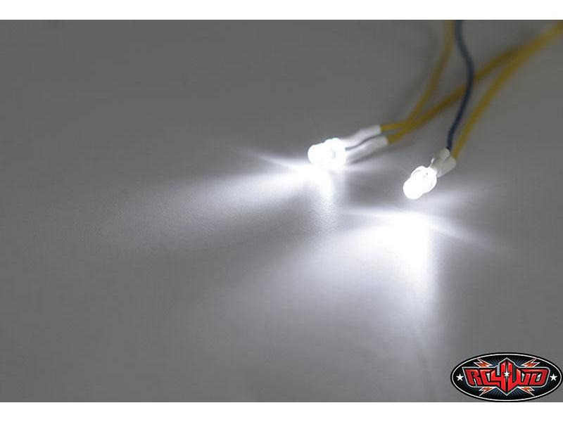 RC4WD Modellbau-Beleuchtung LED 3 mm Set 3, Weiss