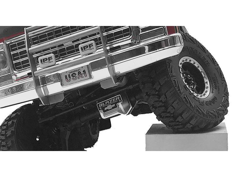 RC4WD Modellbau-Diffabdeckung TRX-4 K5 Blazer Silber