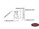 RC4WD Modellbau-Haken Warn 1:10 Premium