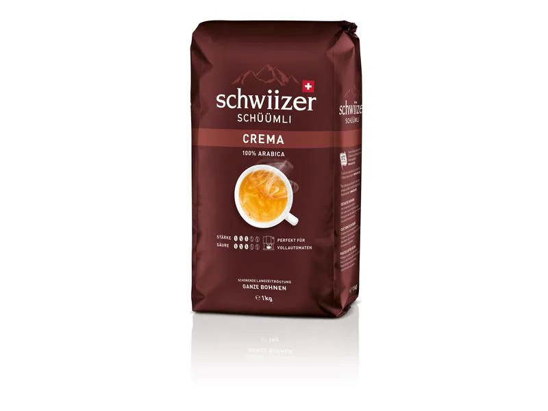 Schwiizer Kaffeebohnen Crema 1 kg